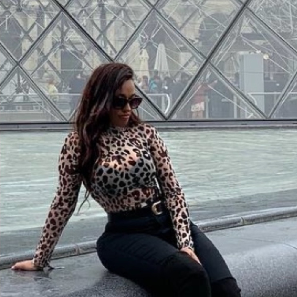 Leopard Crop Top
